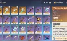 AR 56 - 16 5* ESTRELAS + 64 DESEJOS - GENSHIN IMPACT
