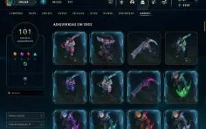 Conta de League of Legends | Todos os Campeões, 280 Skins