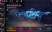 Conta de free fire com coisas raras