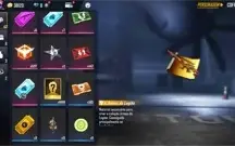 Conta de free fire com coisas raras