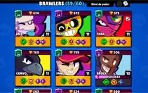 Brawl Stars CONTA FULL - 31k troféus, brawlers 10+