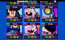 Brawl Stars CONTA FULL - 31k troféus, brawlers 10+