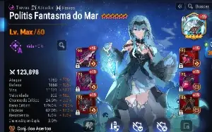 Conta Epic Seven End Game, 120+ 6*, Todos Collabs E Limitado