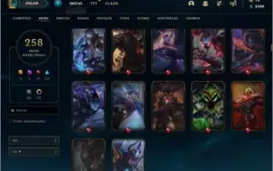 Conta League of Legends LOL