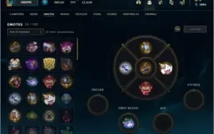 Conta smurf lvl 72, mmr bom e skins boas