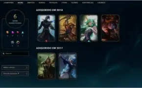 Conta Smurf GOLD3 pra ganhar skin vitoriosa!