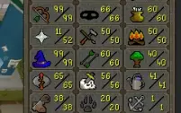 osrs pure infernal, quiver +120m
