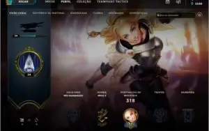 Vendo conta de lol parada