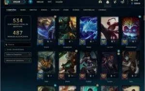 Conta LOL de 2011 - 207 skins - Todos os Campeões