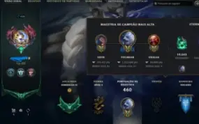Conta main volibear 1 milhão e 200 mil pontos | ex-mestre