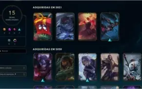 Conta Diamante Lol