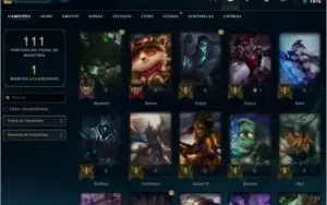 Conta bronze I Lol