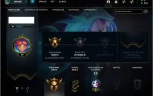 Conta ouro 2 baratinha com 1 skin e 32 champs