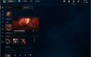 Conta ouro 2 baratinha com 1 skin e 32 champs