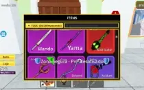 Conta de blox fruit muito boa