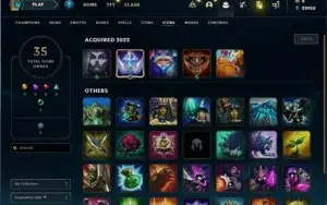 Conta LOL Diamante 4 - 65% de winrate na solo/duo