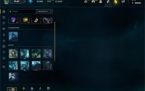 Conta LOL Diamante 4 - 65% de winrate na solo/duo