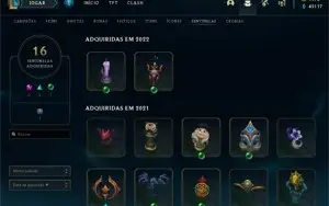 Conta League Of Legends - Season 4 - 92+ skins