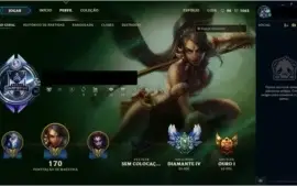 CONTA DIAMOND 4 - +52 CAMPEÕES + 14 SKINS