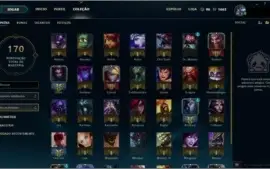 CONTA DIAMOND 4 - +52 CAMPEÕES + 14 SKINS