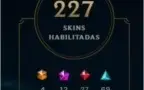 Conta Prata I, MMR bom, lvl 356, mais de 220 skins e mais