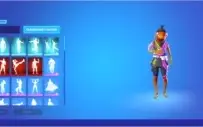 Conta de Fornite Nível 1760- 193 skins- Epic com 160 games