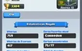 CONTA CLASH ROYALE ARENA 10 NIVEL 10 (11 LENDARIAS)