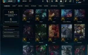 Esmeralda 1 com 50 Champs e 29 Skins