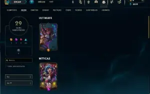 Esmeralda 1 com 50 Champs e 29 Skins