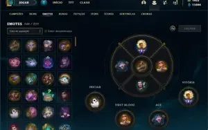 Conta platina 4 com 140 Champs e 190 Skins + 2 Prestigios
