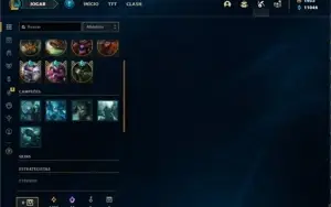 Conta platina 4 com 140 Champs e 190 Skins + 2 Prestigios