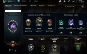 Conta prata 1 com 125 champs e 171 skins (VEM COM DADOS)