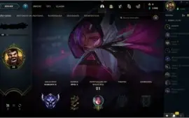 Conta LOL lvl 40 Diamante com winrate muito bom