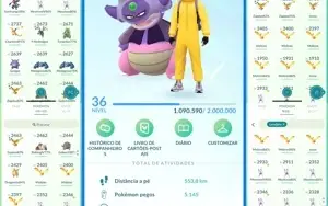 Conta Pokemon Go Nível 36