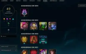 Conta League of Legends - Nível 36