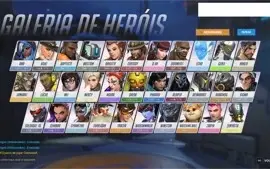 conta do overwatch com todo conteudo do 1 desbloqueado