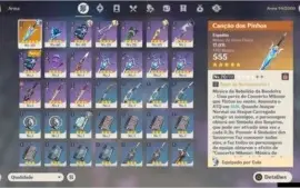 Genshin Impact- Eula + Canção dos pinhos + extras