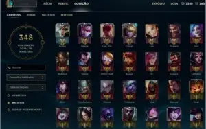 Conta Lol Platina 5 + 46 Skins - All Champs + BORDA
