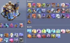Conta Clash of Clans CV 18