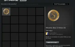 Contas steam com medalhas de 5 anos, COM EMAIL ORIGINAL.