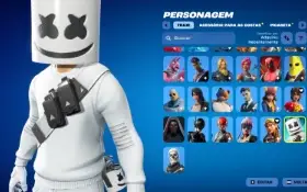 Conta Fortnite | 77 Skins | Marshmello | Melhor Entrega