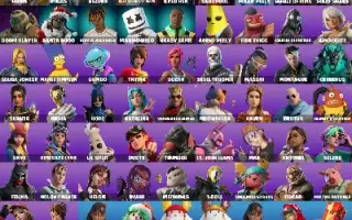 Conta Fortnite | 77 Skins | Marshmello | Melhor Entrega