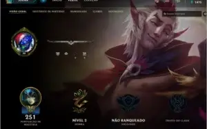Conta unranked lvl 30 - 92 skins