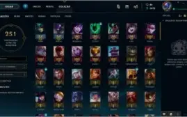 Conta unranked lvl 30 - 92 skins