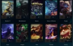 CONTA LOL PRATA - NOVA