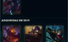 Conta lol Platina 4 com 65V e 31D, Maravilhosa!