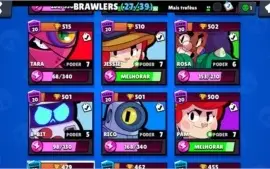 CONTA DE BRAWL STARS SUPER BARATA 11K DE TROFEUS