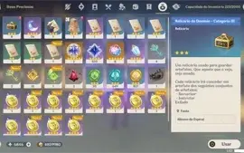 AR30 RIDEN SHOGUN, KAZUHA, ZHONGLI (7 MIL GEMAS + BENÇÃO)