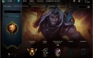 Conta League of Legends 39 champions 10 skins