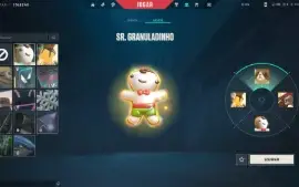 Conta valorant Level 270 mais skins